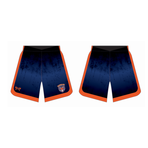 Rambler Wrestling club Custom Curve Sided Mesh Shorts  2023