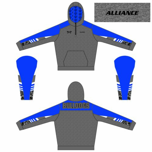 Alliance Wrestling Club Custom Quarter Zip Hoodie