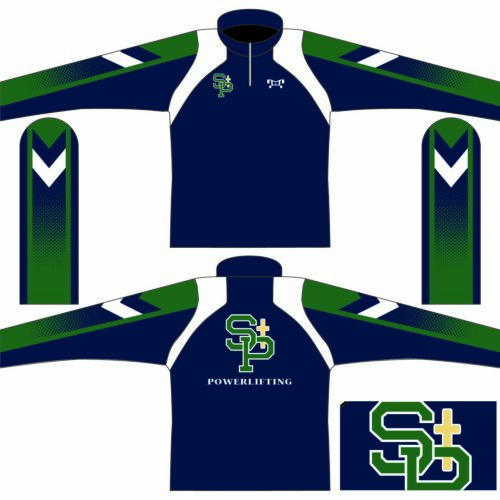 St. Patricks Powerlifting Men's Quarter Zip