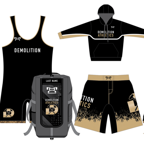 DEMOLITION ATHLETICS Men's Bundle With Gear Bag