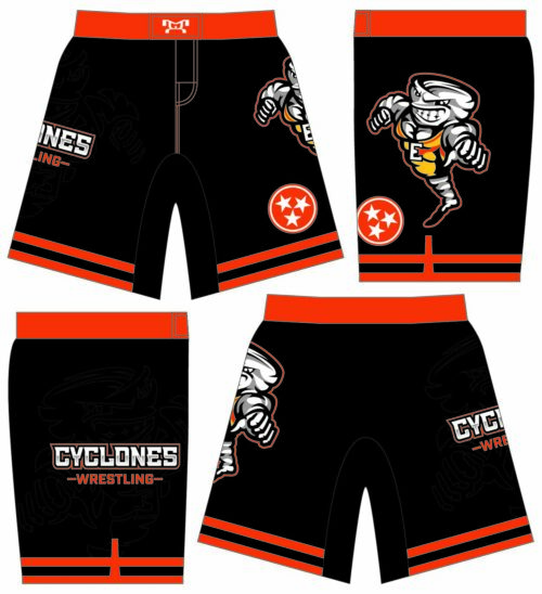 Elizabethton Custom Fight Shorts
