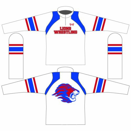Leander High School Team Store Custom White Quarter Zip