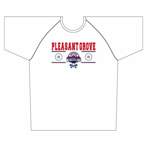 Pleasant Grove Sublimated White Dri-Fit T-Shirt