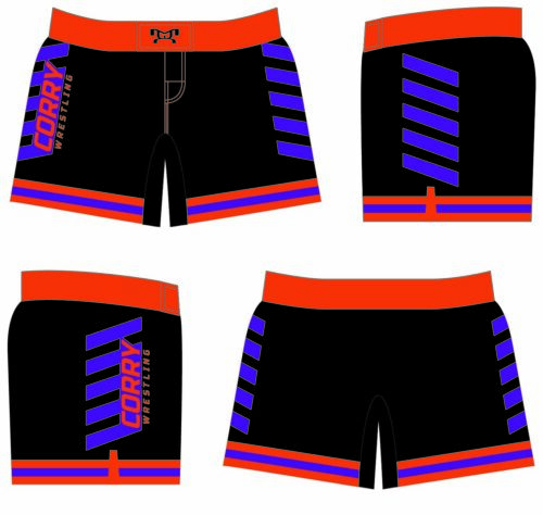 Corry Wrestling Women's Custom Fight Shorts