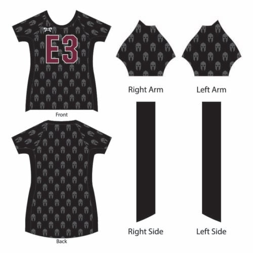 E3 Wrestling Women's Compression Shirt