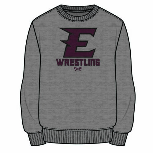 ELGIN HIGH SCHOOL Sublimated Decal Grey Crewneck