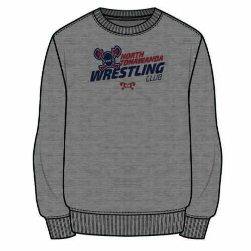 North Tonawanda Sublimated Decal Grey Crewneck