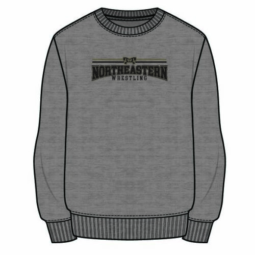 Northeastern High School Sublimated Decal Grey Crewneck