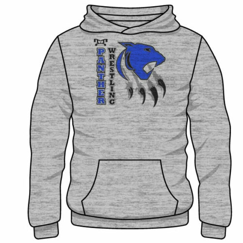 St. Croix Central Custom Sublimated Decal Grey Hoodie