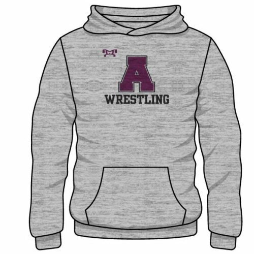 Altoona Custom Sublimated Decal Grey Hoodie