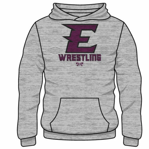 ELGIN HIGH SCHOOL Custom Sublimated Decal Grey Hoodie