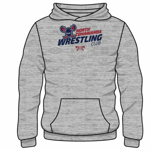 North Tonawanda Custom Sublimated Decal Grey Hoodie