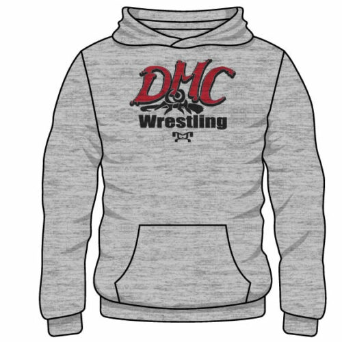 Deschutes Mat Club Sublimated Decal Grey Hoodie