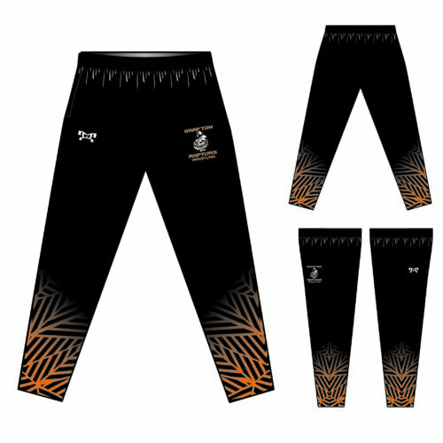 Grafton Wrestling Club Custom Sublimated Tapered Pants