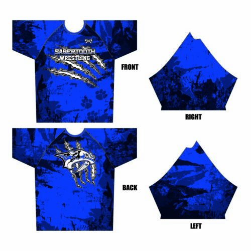 Sabertooth Wrestling Club  Dri-Fit T-Shirt