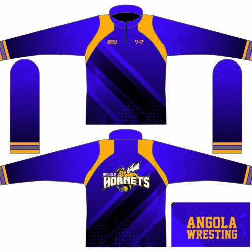ANGOLA Custom Required Quarter Zip