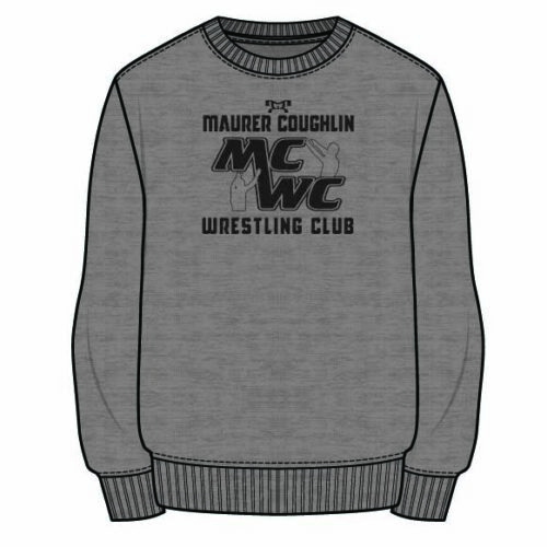 Maurer Coughlin Sublimated Decal Grey Crewneck