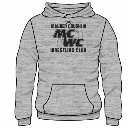 Maurer Coughlin Custom Sublimated Decal Grey Hoodie