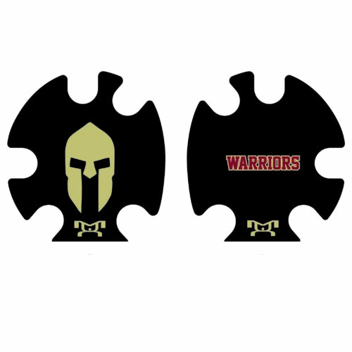 Culpeper Warriors Custom Head Gear Decal
