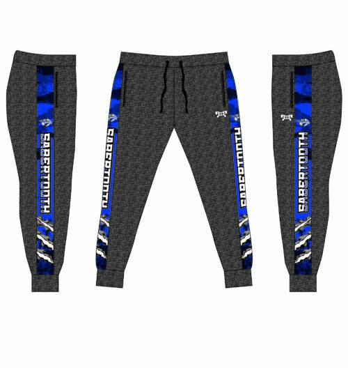 Sabertooth Wrestling Club Custom Joggers
