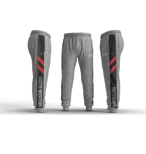 South Western Mustangs Custom Joggers 2024 (Heathered fabric may vary in color & texture)