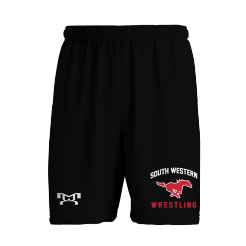South Western Mustangs  Custom Mesh Shorts 2024