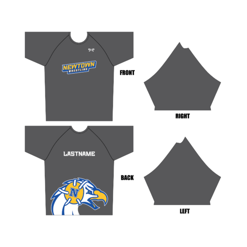 Newtown  Dri-Fit Dark Grey T-Shirt 2024