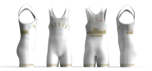 Berks Catholic CUSTOM WHITE Singlet 2024