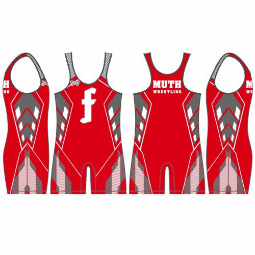 Frankenmuth Youth  Men's Red Singlet