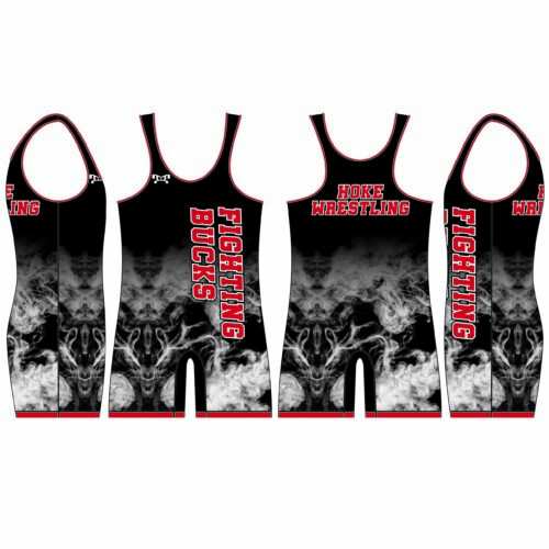 Bucks wrestling Custom Smoke Singlet