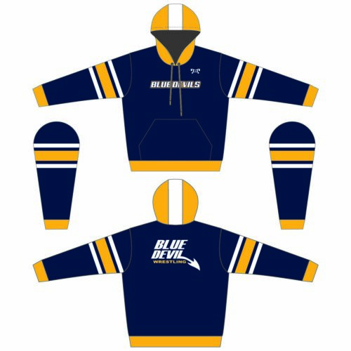 Greencastle-Antrim Wrestling Club Sublimated Hoodie