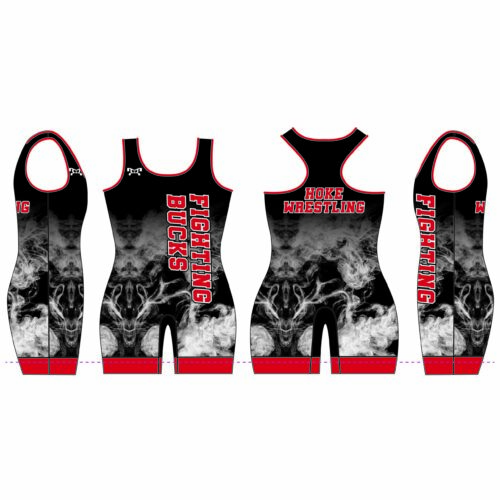 Bucks Wrestling Women's White Custom Singlet (Copy)