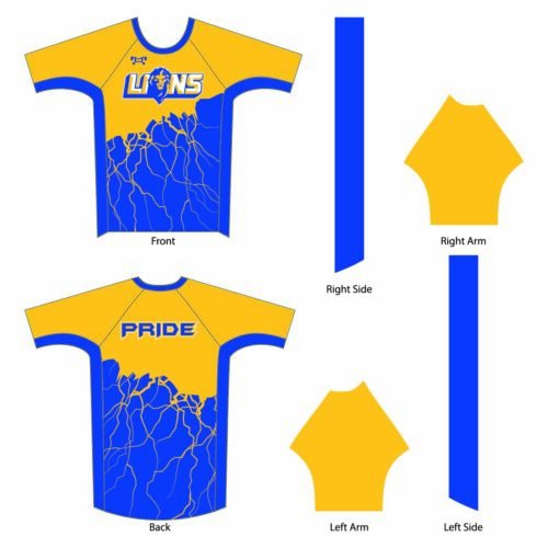 Chestnut Ridge Little Lions Wrestling Custom Compression Shirt