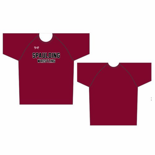 Spaulding Wrestling Cardinal Dri-Fit T-Shirt