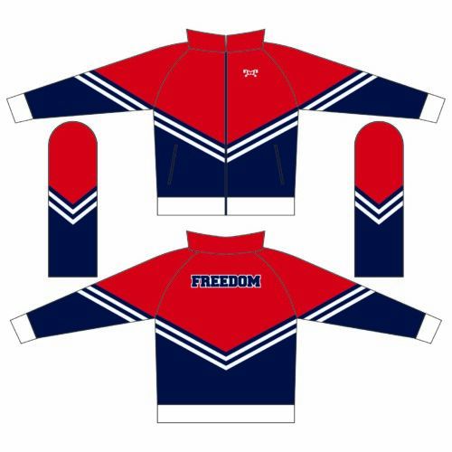 Freedom Wrestling Club Custom Full Zip
