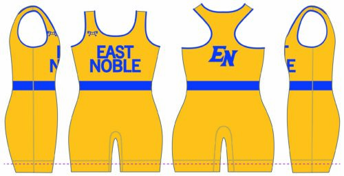 East Noble Women's Gold Singlet
