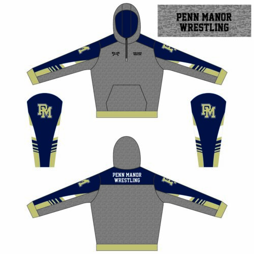 Penn Manor HS Custom Quarter Zip Hoodie