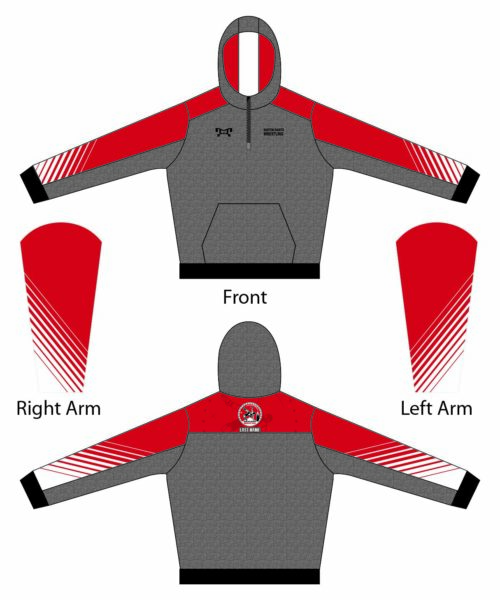 Easton Saints Custom Quarter Zip Hoodie