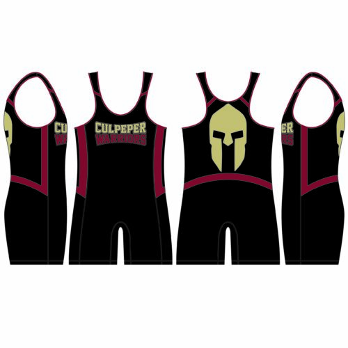 Culpeper Warriors Custom  Singlet