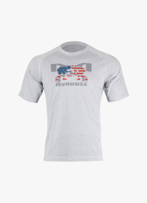 MyHOUSE Flag Wrestlers Custom Sublimated Decal T Shirt - Image 2