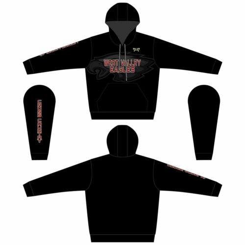 West Valley Eagles Cross Country Sublimated Hoodie