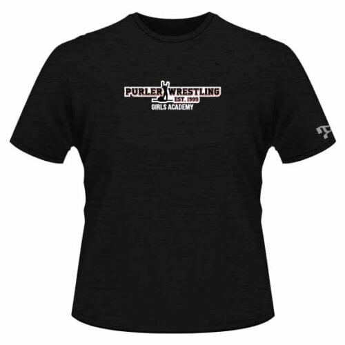 GIRLS Purler Wrestling Academy Custom Black T-Shirt