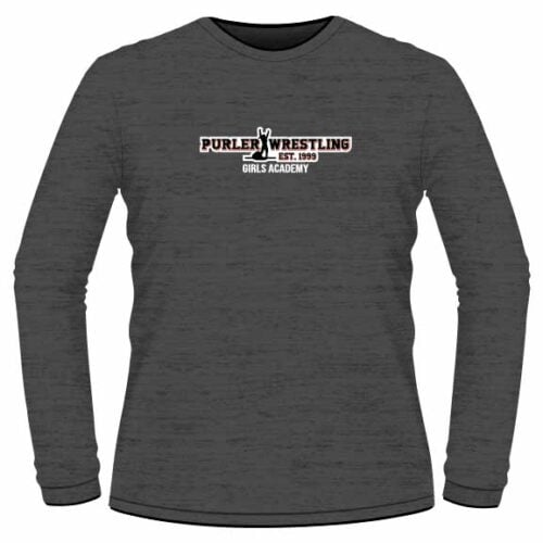 GIRLS Purler Wrestling Academy Custom Heat Press Long Sleeve