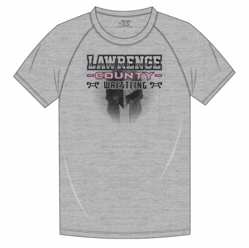 Lawrence County Wrestling  Custom Sublimated Decal T Shirt