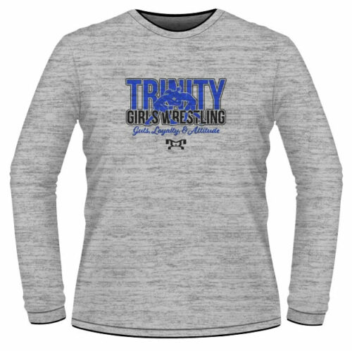 Trinity Women's Wrestling Custom Sublimated Decal Long Sleeve