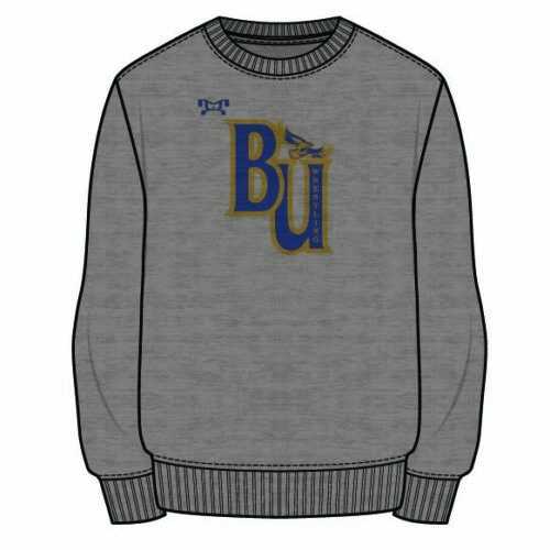 Buckeye Wrestling Sublimated Decal Grey Crewneck