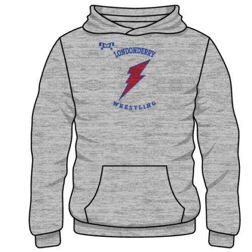 Storm Londonderry Custom Sublimated Decal Grey Hoodie