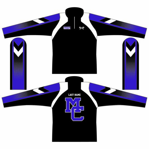 Mifflin County ElemMen's Black Quarter Zip