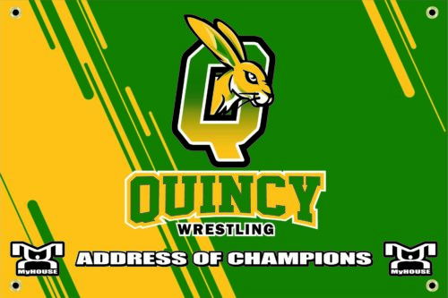 Quincy HS Custom Team Banner