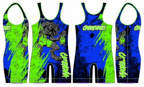 Mat Creatures Cazenovia Wrestling Men's Singlet